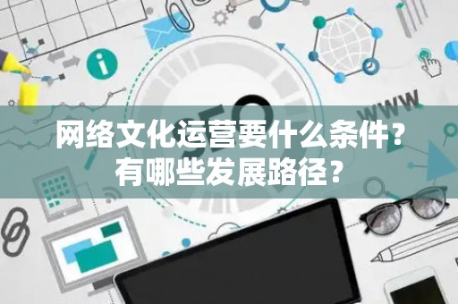 网络文化运营要什么条件？有哪些发展路径？